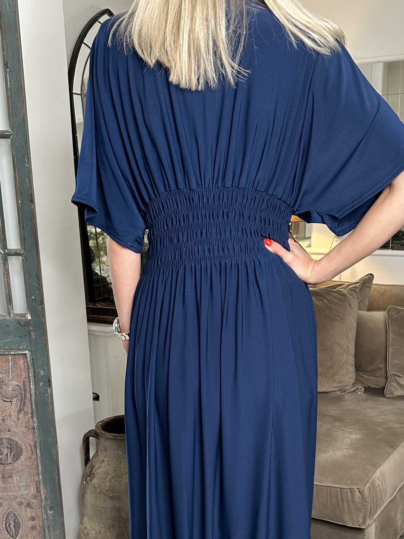 Pams Plain - Elastisk kjole med smock